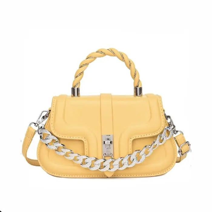 Chain And Closing Cute Quilted Bag