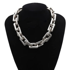 Chain Exaggerated Square Accessories