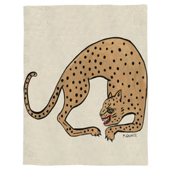 Cheetah Warm Microfiber Blanket