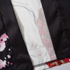 Cherry Blossom Geisha 3/4 Sleeve Kimono