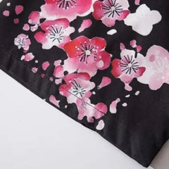Cherry Blossom Geisha 3/4 Sleeve Kimono