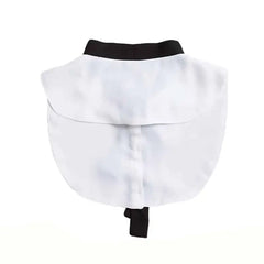 Chiffon Halter Turtleneck Sleeveless Blouse with Back Bow