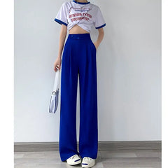 Chiffon High Waist Loose Wide Leg Pants