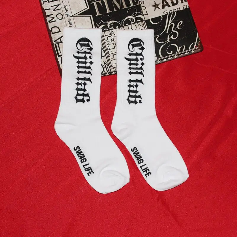 CHILL LAB Gothic Hip-hop Socks