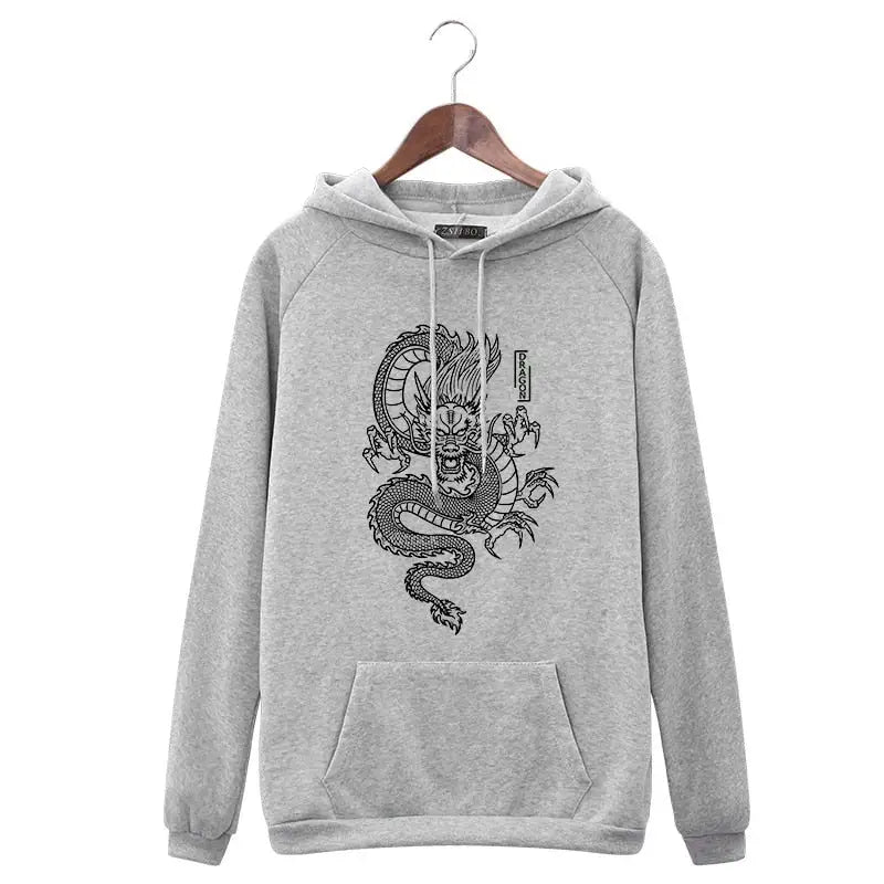 Chinese Dragon Harajuku Hoodie