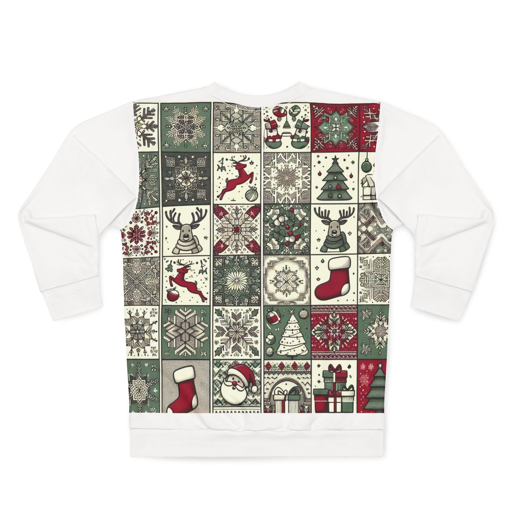 Christmas All Over Print Sweatshirt Enchanted Yuletide
