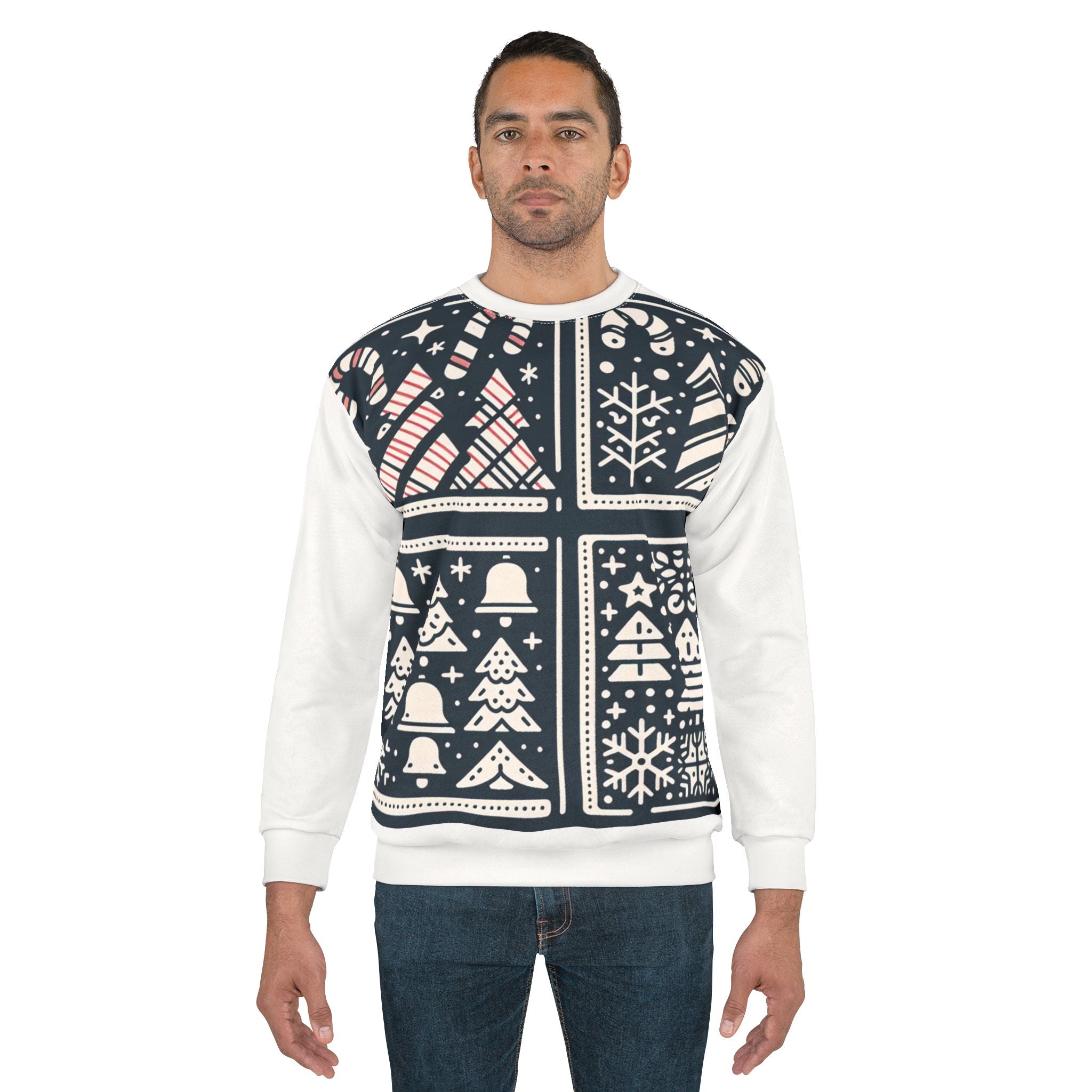 Christmas Sweatshirt with Enchanted Holiday Wonderland