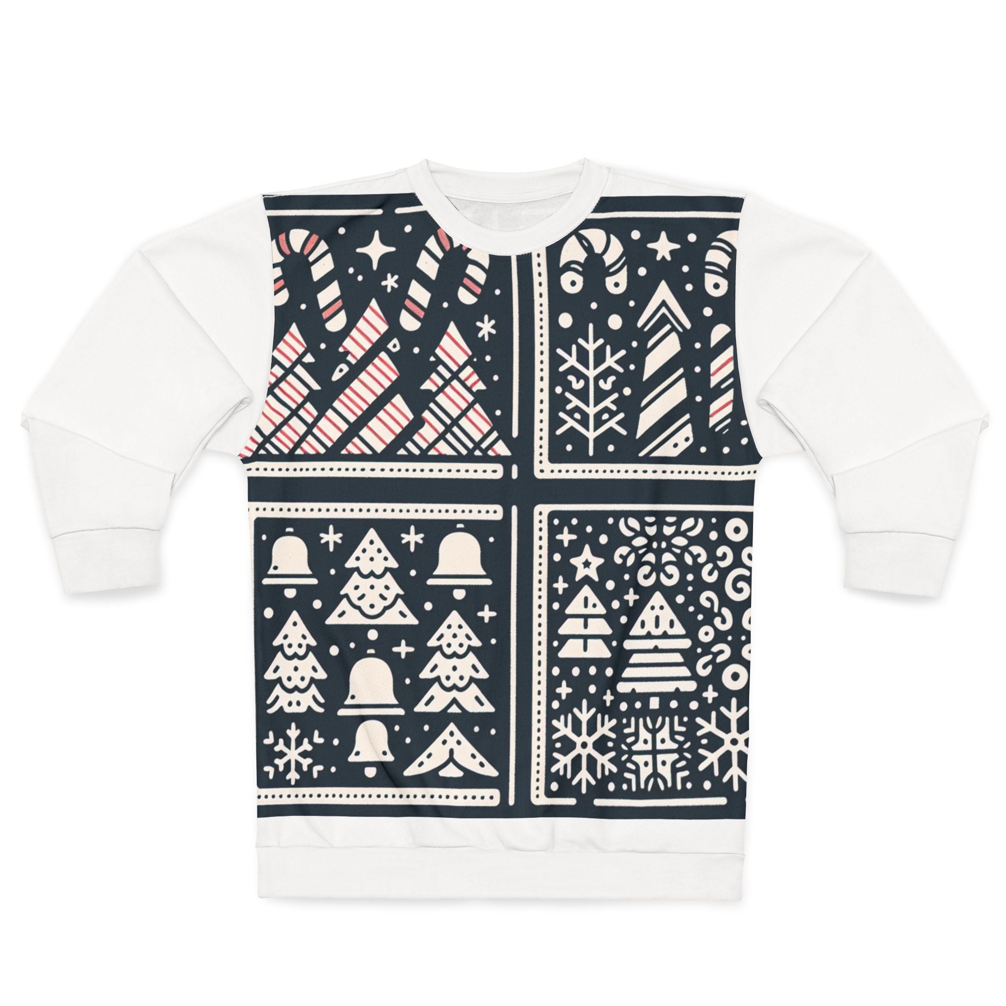 Christmas Sweatshirt with Enchanted Holiday Wonderland
