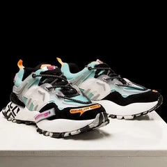 Chunky Lace Up Waterproof Sneakers for Everyday Wear