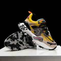 Chunky Lace Up Waterproof Sneakers for Everyday Wear