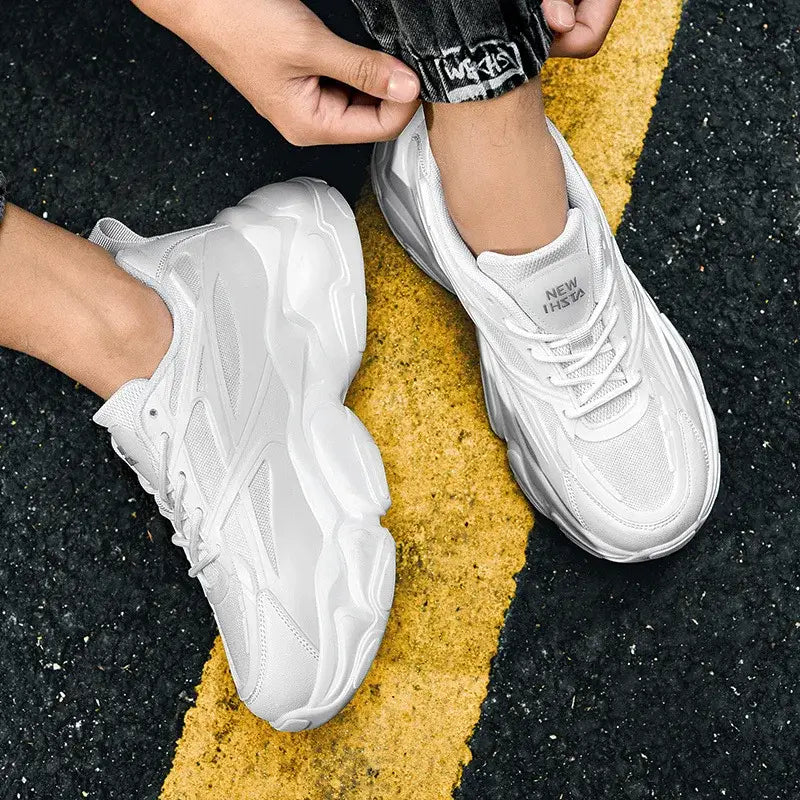 Chunky Non slip Lace up Sneakers