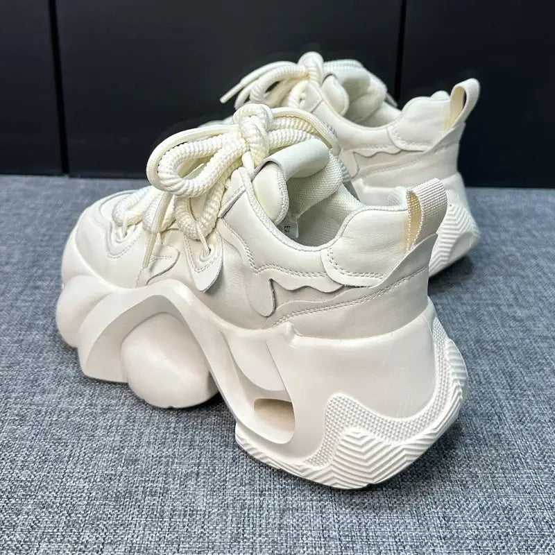 Chunky Platform Lace Sneakers Euro Size
