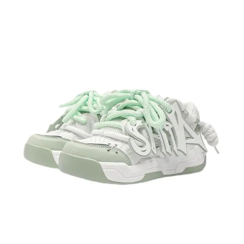 Chunky Platform Shita Sneakers Euro Size Lace Up Shoes