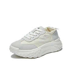 Chunky Platform Soled Lace Up Sneakers Euro Size