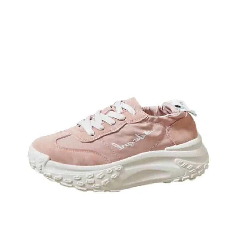 Chunky Platform Thick Soled Lace Up Sneakers