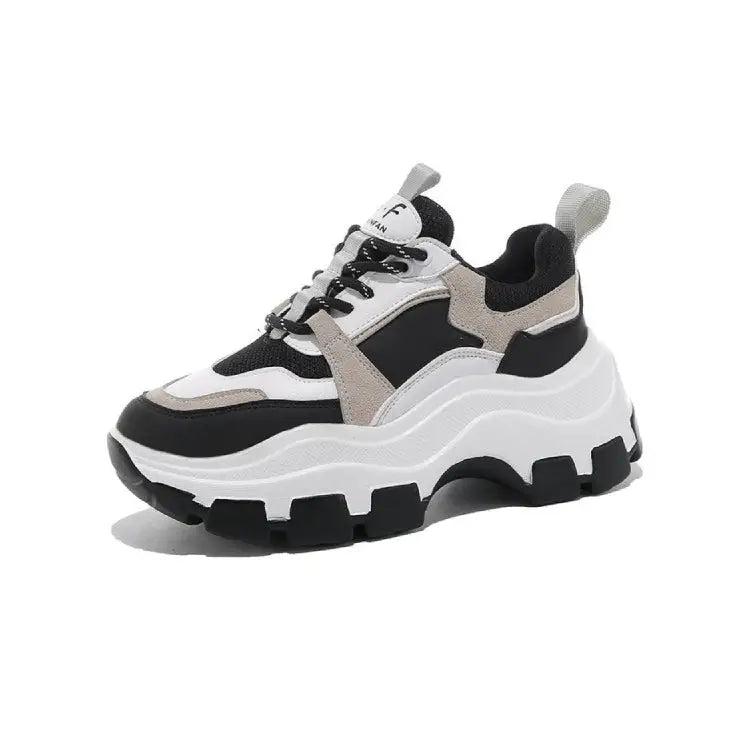 Chunky Sneakers Vulcanize Shoes for Foot Length and Width