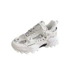 Chunky Waterproof Lace Up Sneakers Euro Size