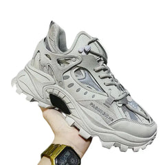 Chunky Waterproof Lace Up Sneakers Euro Size