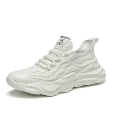 Chunky Waterproof Wave Slip In Sneakers - White / 39