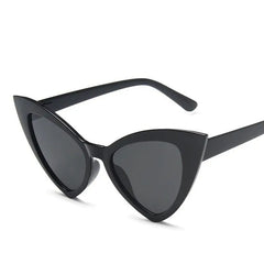 Classic Cat Eye Sunglasses - Black / One Size