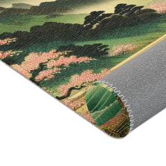 Classic Japanese Aesthetic Area Rug Beautifully Portrays