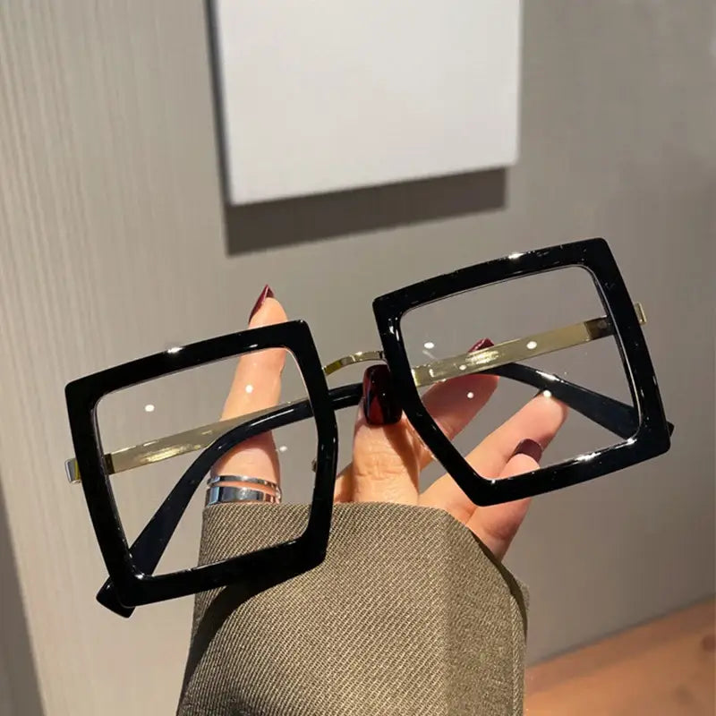 Classic Square Eyeglass Frames - Sunglasses