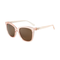 Classic Square Sunglasses in black acetate with polarized UV400 lenses, close up detail view
