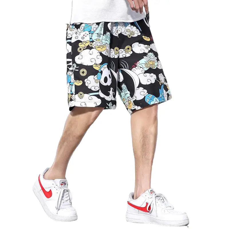 Clouds Waterproof Beach Shorts