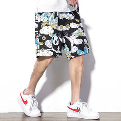 Clouds Waterproof Beach Shorts