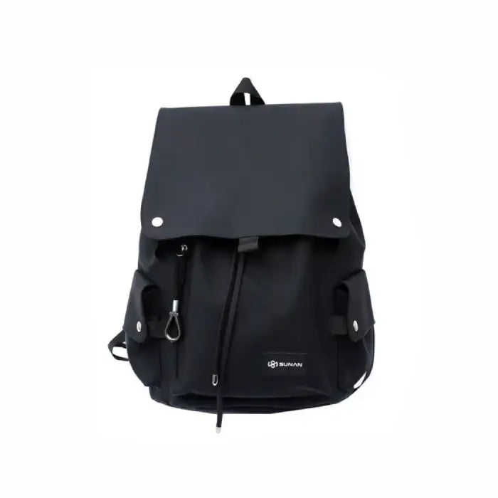 Color Contrast Multi-Function Backpack with Large Pockets