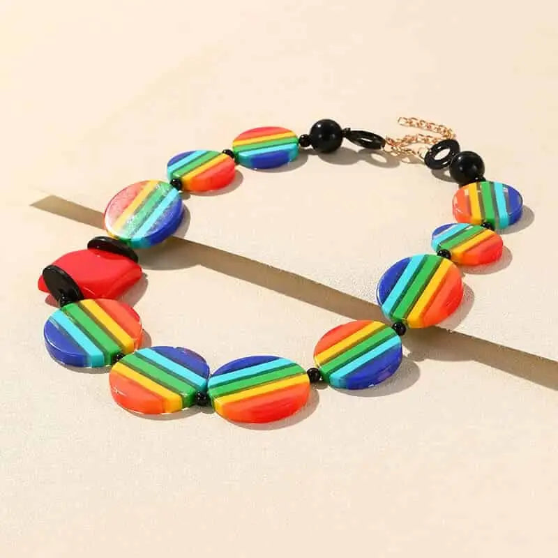 Colorful Bohemian Choker Necklaces - Necklace