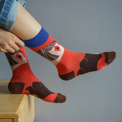 Colorful Cartoon Cotton Socks