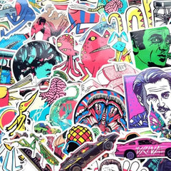 Colorful Grafitti Stickers Pack