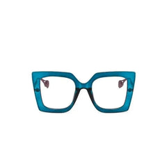 Colorful Oversized Square Eyeglass Frames