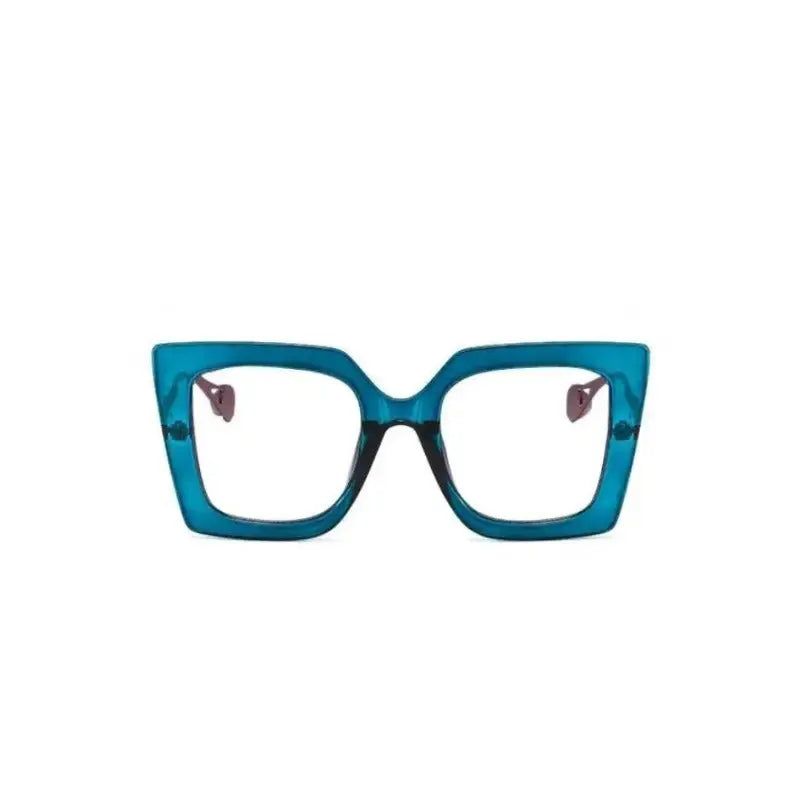 Colorful Oversized Square Eyeglass Frames for Everyday Wear