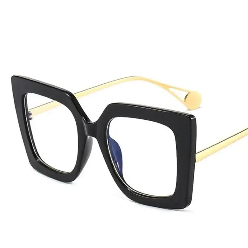 Colorful Oversized Square Eyeglass Frames for Everyday Wear