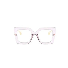 Colorful Oversized Square Eyeglass Frames for Everyday Wear