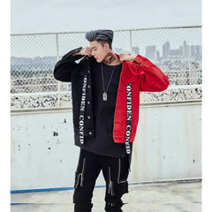 Confiden Denim Jacket Classic Distressed Trucker Style