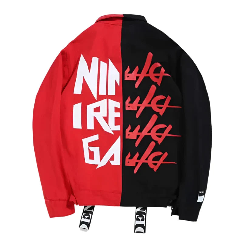 Confiden Denim Jacket Classic Distressed Trucker Style XL