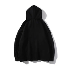 Contrast MYSL Hip Hop Hoodie for Men and Women