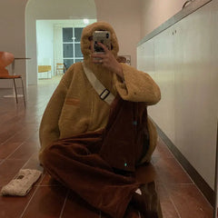 Corduroy High Waist Wide Leg Plaid Pants