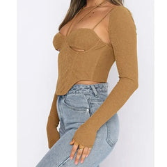 Corset Mesh Polyester Spandex Breathable Design