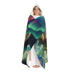 ’Cosmic Prism Enchantment - Magical Hooded Sherpa