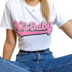 Cotton 90s Baby T-Shirt for Adults