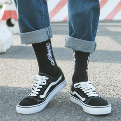 Cotton Bamboo Demon Face Socks