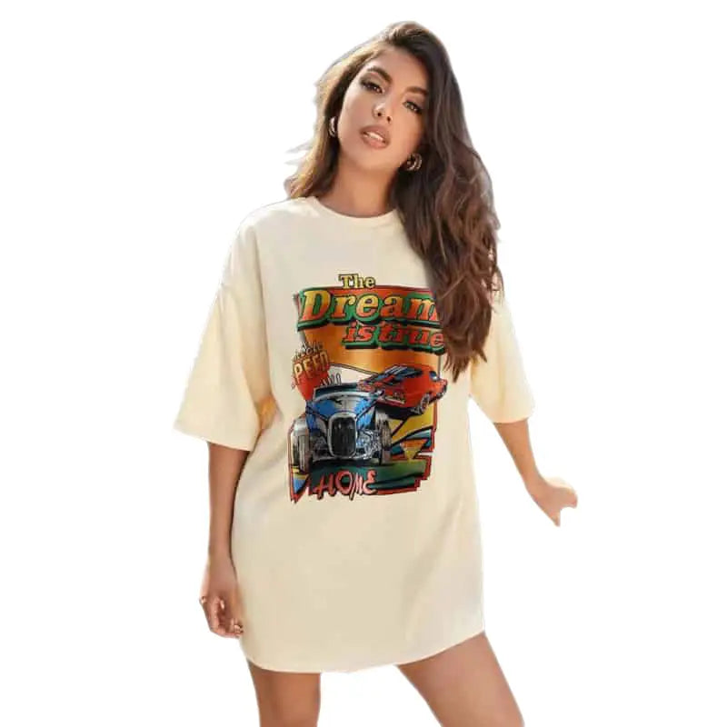 Cotton Casual Graphic T-Shirt for Everyday Wear