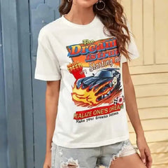 Cotton Casual Graphic T-Shirt for Everyday Wear