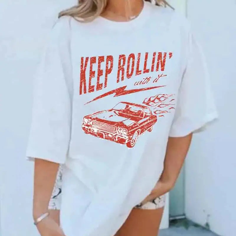 Cotton Casual Graphic T-Shirt for Everyday Wear