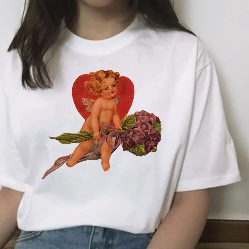 Cotton Cupid and Guardian Angels T-Shirt