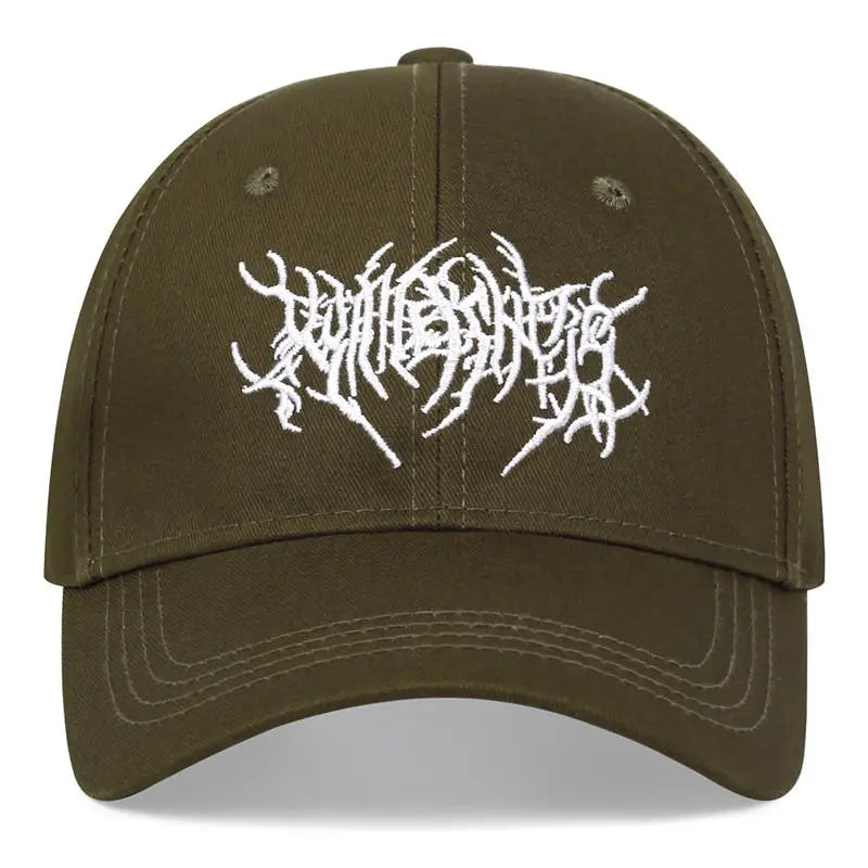 Cotton Embroidered High-Quality Cap Adjustable Unisex Brown